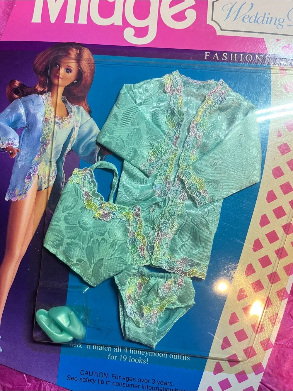 1990 Midge Wedding Day Honeymoon Lingerie & Robe Set NRFB